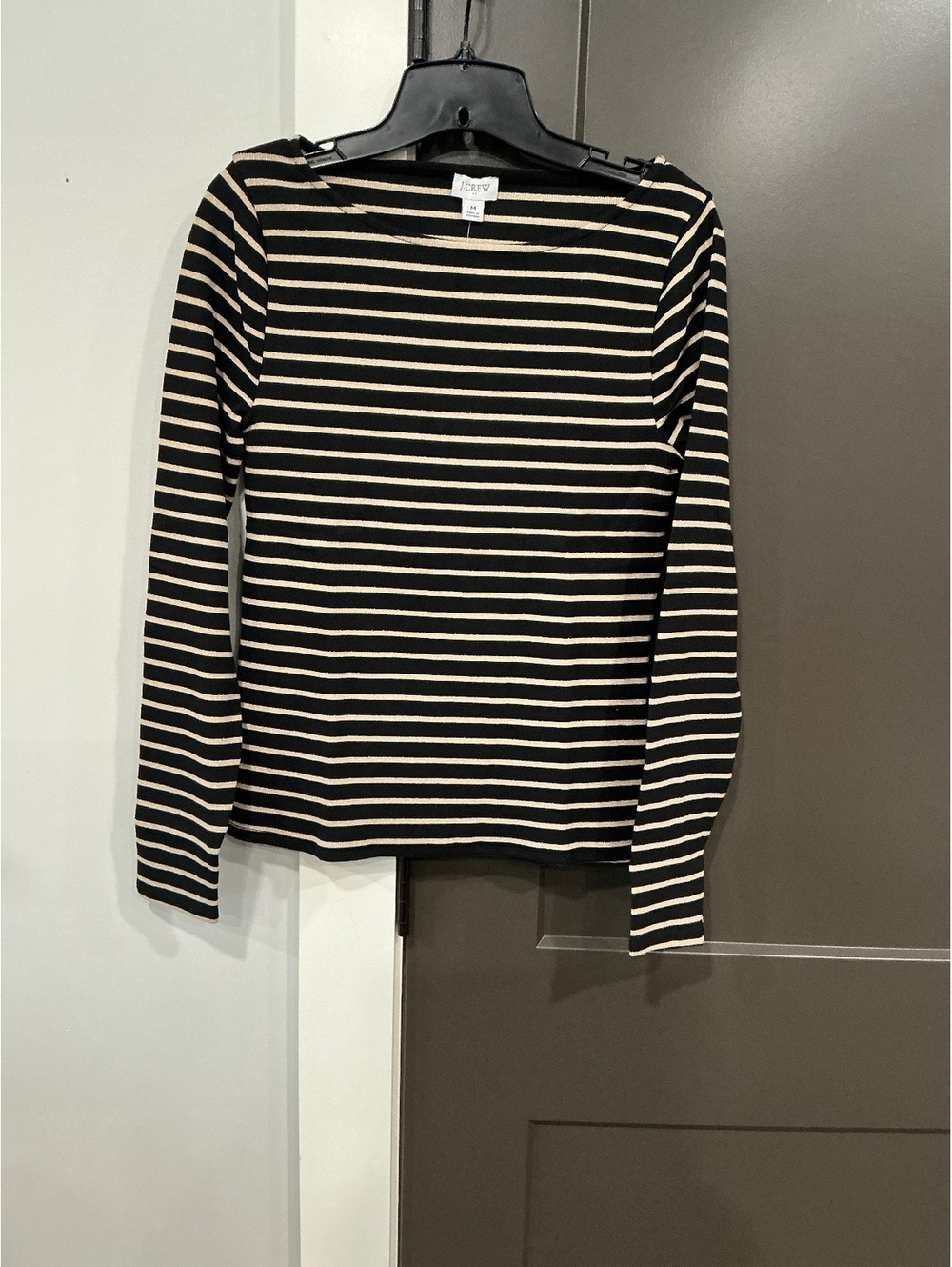 J.Crew Striped Long Sleeve Shirt Size M